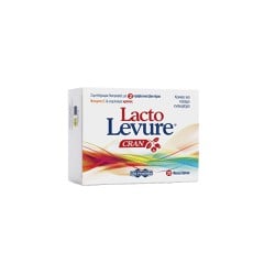 Uni-Pharma Lacto Levure Cran Συμπλήρωμα Διατροφής με Εκχύλισμα Cranberries & Προβιοτικά 20 φακελίσκοι