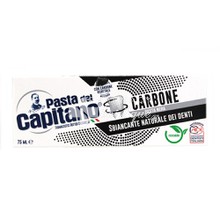 Capitano Charcoal Toothpaste - Λευκαντική Οδοντόκρεμα με Ενεργό Άνθρακα, 75ml