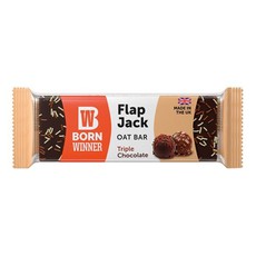 Born Winner Flap Jack Oat Bar Triple Chocolate, Μπ