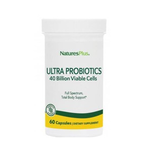 Natures Plus Ultra Probiotics, 60 Φυτικές Κάψουλες