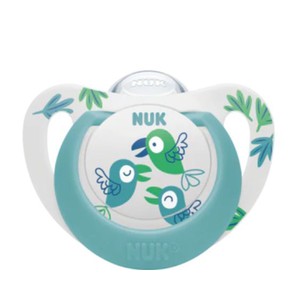 Nuk Star Soother Latex 6-18 Months, 1pc 