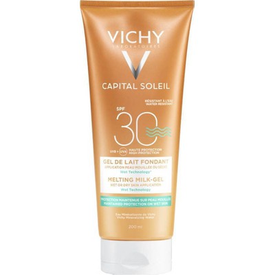 VICHY Ideal Soleil Wet Skin Έξτρα Απαλό Αντηλιακό 