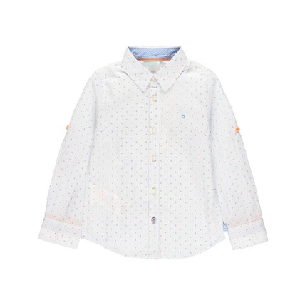 Boboli Poplin Shirt Polka Dot For Boy (732147)