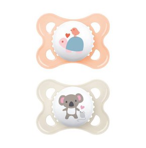 MAM Original Silicone Soother 2-6 Months for Girl,