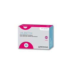 Harmonium Pharma Viubetix Nutritional Supplement To Maintain Normal Vision 30 capsules