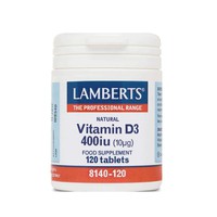 Lamberts Vitamin D3 400iu 120 Ταμπλέτες