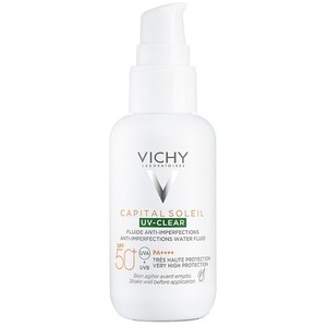 VICHY Capital soleil UV-CLEAR SPF50 για λιπαρή επι