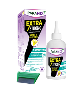 Paranix Extra Strong Shampoo, 200ml & 1 Comb