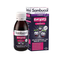 SAMBUCOL LIQUID WITH VITAMIN-C FOR KIDS 120ML