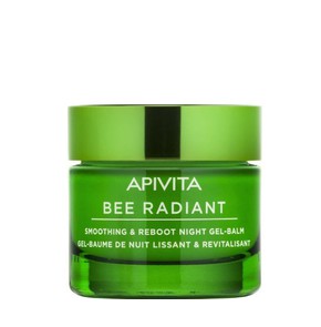 Apivita Bee Radiant Gel-Balm Νύχτας για Λείανση & 