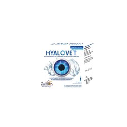 Hyalovet Οφθαλμικές Σταγόνες Με Υαλουρονικό Νάτριο 0.15% 20 αμπούλες x 0.35ml
