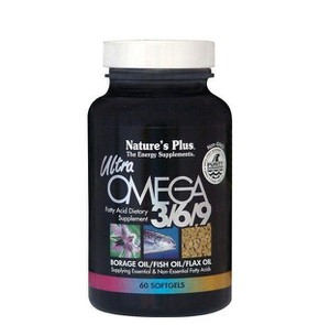 Nature's Plus Ultra Omega 3-6-9 1200mg, 60 Μαλακές