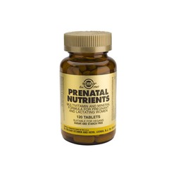 Solgar Prenatal Nutrients 120tablets 