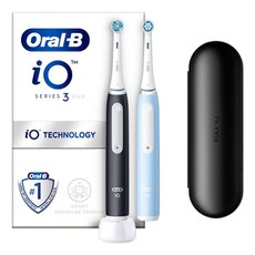 Oral B iO 3 Duo Ηλεκτρικές Οδοντόβουρτσες Black & 