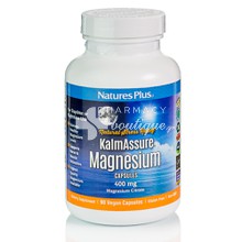 Natures Plus Kalmassure Magnesium 400mg - Αντιμετώπιση Άγχους, 90 veg. caps