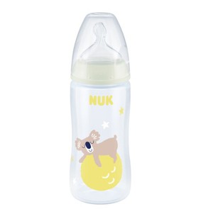 Nuk First Choice+ Night Plastic Bottle with Silico