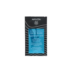 Apivita Moisturizing Hair Mask Express Beauty Hydrating Mask For All Hair Types With Hyaluronic Acid 20ml