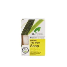 Dr Organic Tea Tree Soap Σαπούνι με Βιολογικό Τεϊό