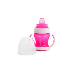Munchkin Gentle First Cup Pink Εκπαιδευτικό Ποτηράκι Ροζ 118ml
