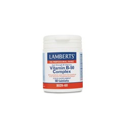 Lamberts Vitamin B-50 Complex Σύμπλεγμα Βιταμίνης B 60 ταμπλέτες