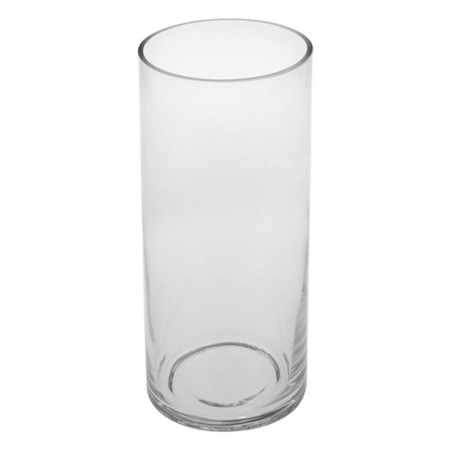 Vazo deoruese cilinder transparente 10x23