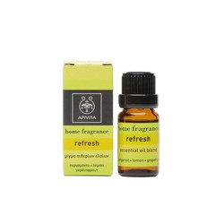 Apivita Organic Refresh Essential Oil - Mixture of bergamot, lemon, grapefruit 10ml