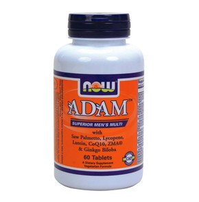 Now Foods Adam Mens Multiple Vitamin - 60 Tablets
