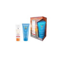 Vichy Summer Box 24 With Capital Soleil Anti Ageing 3 in 1 SPF50 50ml & Free Ideal Soleil Soothing After Sun Milk 100ml