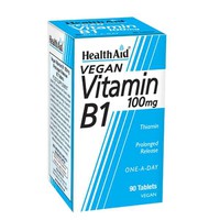 Health Aid Vitamin B1 100mg 90 Ταμπλέτες - Συμπλήρ