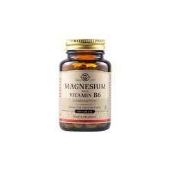 Solgar Magnesium With Vitamin B6 Food Supplement Magnesium In Combination With Vitamin B6 100 tablets