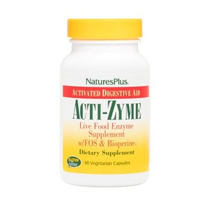 Nature's Plus Acti-Zyme Πεπτικά Ένζυμα (90 Κάψουλε