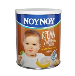 NOYNOY Cream with 7 Cereal with Banana & Milk, 300