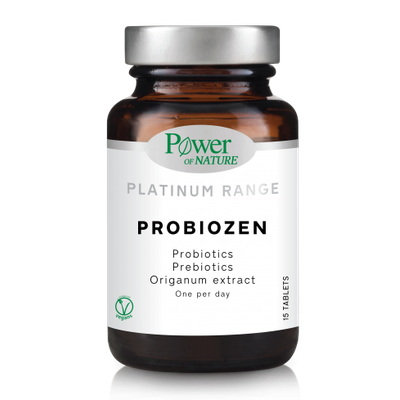 POWER HEALTH Classics Platinum Probiozen Συμπλήρωμα Προβιοτικών & Πρεβιοτικών 15tabs