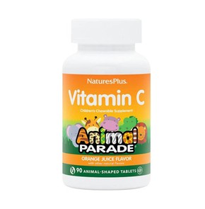 Natures Plus Animal Parade Vitamin C (90 Μασώμενα 