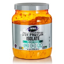 Now Sports Soy Protein Isolate (Non-GMO) - Natural Unflavored, 544gr