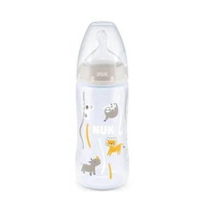 Nuk First Choice Plus Flow Control Bottle with Tem