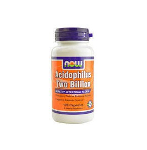 Now Foods Acidophilus Two Billion - 100 Capsules