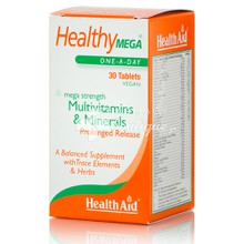 Health Aid HEALTHY MEGA Multivitamins - Πολυβιταμίνη 30tabs