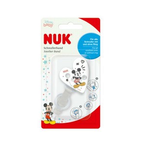 Nuk Pacifier Ribbon Mickey, 1pc (Various Colors)