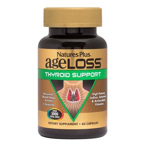 Nature's Plus Ageloss Thyroid Support Συμπλήρωμα Δ