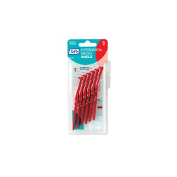 Tepe Interdental Brush Angle No.2 Red 0.5mm 6 pieces