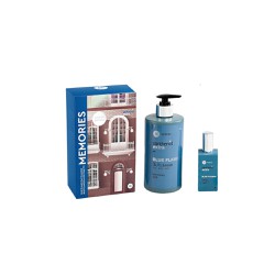 Medisei Promo Panthenol Extra Limited Edition Men Memories Cleanser 3 In 1 Face Body & Hair Cleanser 500ml + Eau De Toilette Fragrance 50ml