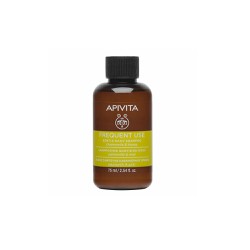 Apivita Frequent Use Shampoo Απαλό Σαμπουάν Για Καθημερινή Χρήση Με Χαμομήλι & Μέλι Για Όλους Τους Τύπους Μαλλιών 75ml