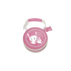 Mam Pod Carrying Case For 2 Pacifiers 0+ Months Pink 1 piece