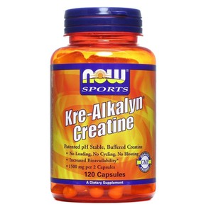 Now Foods Kre-Alkalyn Creatine - 120 Capsules