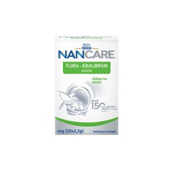 Nestle NanCare Flora-Equilibrium Συμπλήρωμα Διατροφής Mε Εδώδιμες Ίνες (20x2,2gr) 44gr