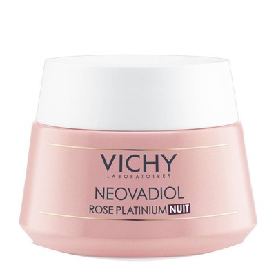 VICHY Neovadiol Rose Platinum Night Κρέμα Νύχτας Από Την Εμμηνόπαυση & Μετά, 50ml