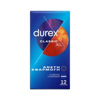 Durex Classic XL 12τμχ - Προφυλακτικά Με Άνετη Εφα