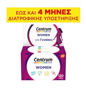 Centrum Women Multivitamin (2x60), 120 Tablet