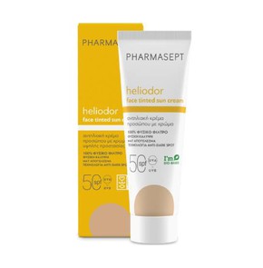 Pharmasept Heliodor Face Tinted Sun Cream SPF50, 5